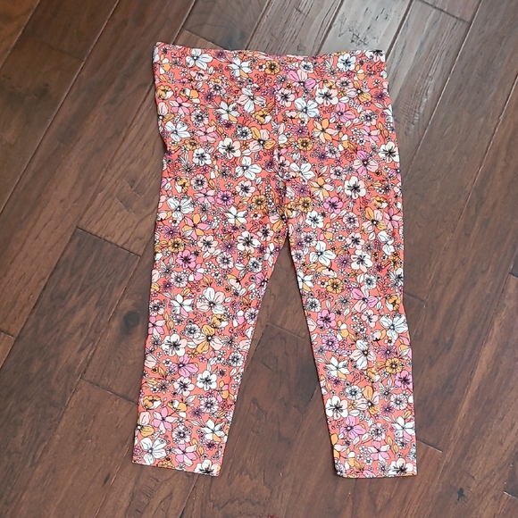 💥3for$12💥 NWT No Boundaries Floral High-rise Crop Pants size XXXL (21) - Picture 1 of 8